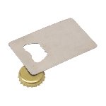 Flaschen�ffner STEEL, silber - Werbeartikel
