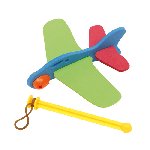 Flugzeug SKY HOPPER, gr�n-rot-blau - Werbeartikel