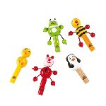 Spielzeugpfeife ANIMAL ORCHESTRA, bunt - Werbeartikel