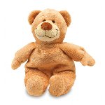 Pl�sch-Teddy JONAS, braun - Werbeartikel