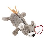 Pl�schmaus-Stiftetasche LARA, HURLEY & FELIX, Maus "Lara" - Werbeartikel