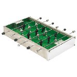 Tischkicker CHAMPION, silber-gr�n - Werbeartikel