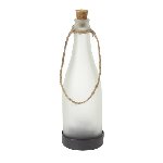 Solarflasche EVENING DREAMS, wei� - Werbeartikel