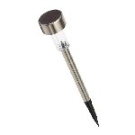 Solarlampe COLLECT, silber - Werbeartikel