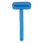 Aufblasbarer Hammer FUN IN THE SUN, blau - Werbeartikel