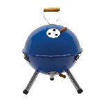 Kugelgrill COOKOUT, blau - Werbeartikel