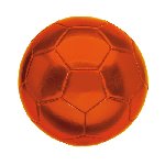 Fu�ball KICK, orange - Werbeartikel
