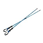 Nordic-Walking-St�cke MOUNTAIN, blau-schwarz - Werbeartikel