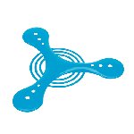 Bumerang COME BACK, blau - Werbeartikel