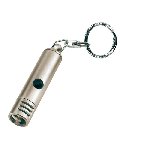 LED-Stabtaschenlampe STARLIGHT, silber - Werbeartikel