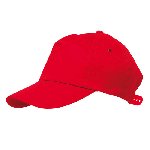 5-Panel-Cap RACING, rot - Werbeartikel