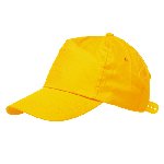 5-Panel-Cap RACING, gelb - Werbeartikel