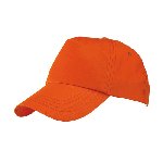 5-Panel-Cap RACING, orange - Werbeartikel