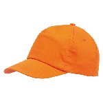 5-Panel-Cap FAVOURITE, orange - Werbeartikel