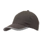6-panel-Cap DETECTION, grau - Werbeartikel