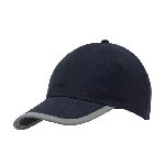 6-panel-Cap DETECTION, blau - Werbeartikel