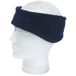 Polar-Fleece-Stirnband BLIZZARD, marineblau - Werbeartikel