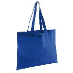 Einkaufstasche MARKET, blau - Werbeartikel