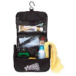 Kosmetiktasche WIDE AWAKE, schwarz - Werbeartikel