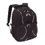 Rucksack HYPE, schwarz - Werbeartikel