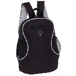 Rucksack TEC, schwarz - Werbeartikel