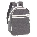 Rucksack VINTAGE, grau-beige - Werbeartikel
