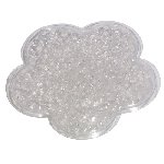 K�hlkissen FROZEN FLOWER, transparent - Werbeartikel