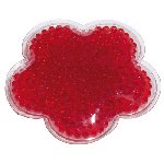 K�hlkissen FROZEN FLOWER, rot - Werbeartikel