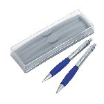 Schreibset PENFAN, blau - Werbeartikel