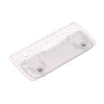 Mini-Locher PAGE, transparent - Werbeartikel