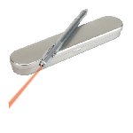 Kugelschreiber PHASER, silber - Werbeartikel