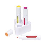 Textmarker-Set TRIPLE STAR, wei� - Werbeartikel