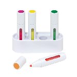 Textmarker-Set SPACE STAR 4, wei� - Werbeartikel