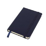 Notizbuch ATTENDANT, marineblau - Werbeartikel