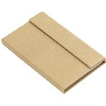 Notizbuch LITTLE NOTES, natur - Werbeartikel
