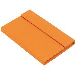 Notizbuch LITTLE NOTES, orange - Werbeartikel
