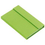 Notizbuch LITTLE NOTES, apfelgr�n - Werbeartikel