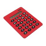 Taschenrechner BUDDY, rot - Werbeartikel