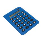 Taschenrechner BUDDY, blau - Werbeartikel