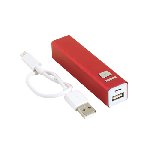 Powerbank ENDURANCE, rot - Werbeartikel