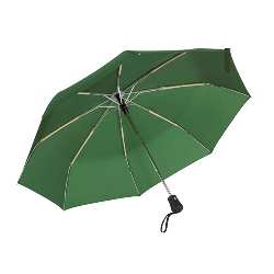 Windproof-Taschenschirm BORA, dunkelgr�n - Werbeartikel