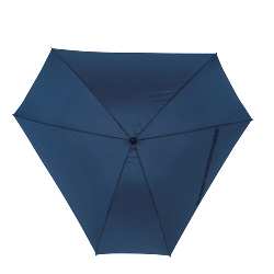 Fiberglas-Stockschirm TRIANGLE, marineblau - Werbeartikel