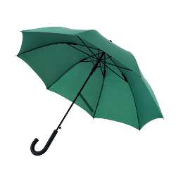 Windproof-Stockschirm WIND, dunkelgr�n - Werbeartikel