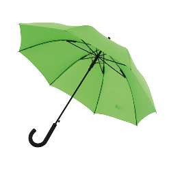 Windproof-Stockschirm WIND, hellgr�n - Werbeartikel