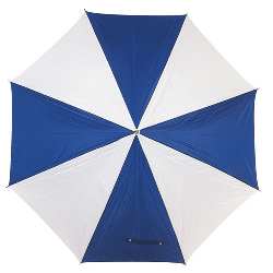 Golfschirm RAINY & WALKER, blau-wei� - Werbeartikel