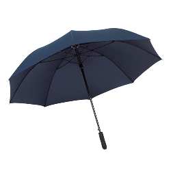 Automatischer Windproof-Golfschirm PASSAT, marineblau - Werbeartikel