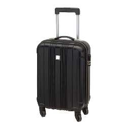 Trolley-Bordcase VERONA, schwarz - Werbeartikel