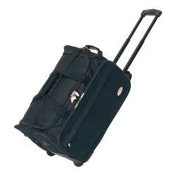 Trolley-Reisetasche AIRPACK, schwarz - Werbeartikel