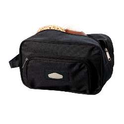 Kulturtasche LASER PLUS, schwarz - Werbeartikel