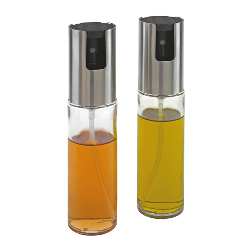 �l- und Essigzerst�uber LIFESTYLE, silber-transparent - Werbeartikel